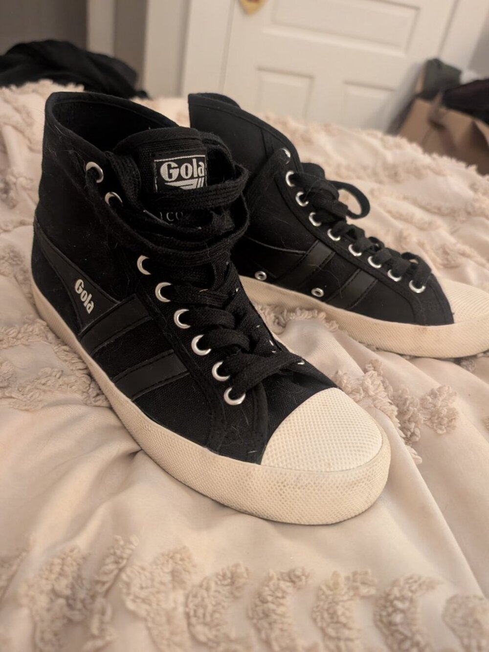 Gola black sneakers